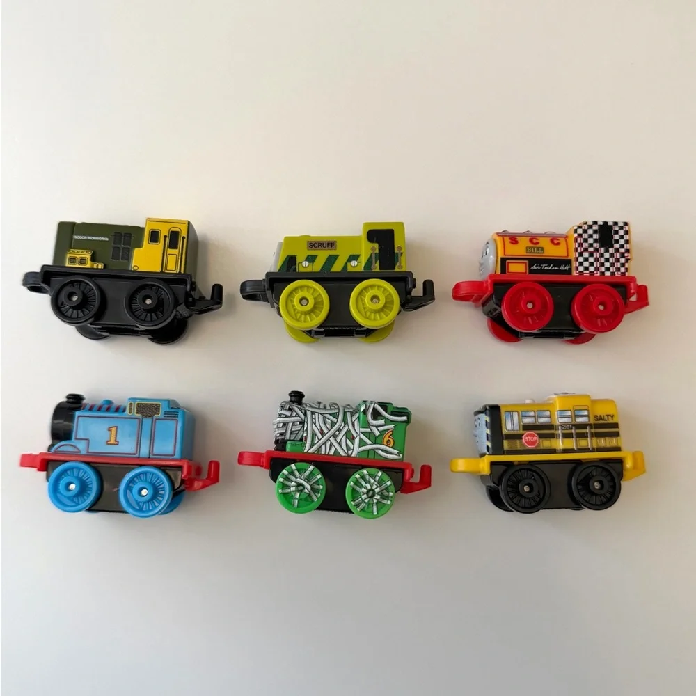 THOMAS & FRIENDS MINIS 6-Piece Blind Bag Train Set Lot Collectible Mini Figures